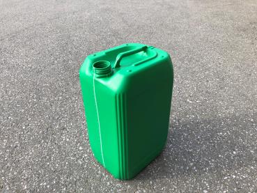 25 Liter Kanister, PE, grün, 900g (ab 5,09/Stück inkl. Versand)