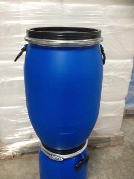 60 Liter SDFass, PE, blau, rund, 3,15kg (ab 14,26/Stück inkl. Versand)