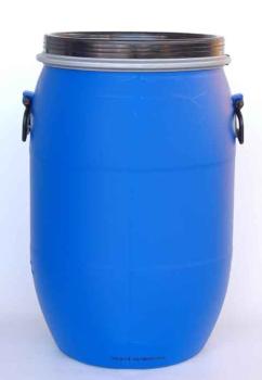 60 Liter SDFass, PE, blau, rund, 3,4kg (ab 23,18/Stück inkl. Versand)