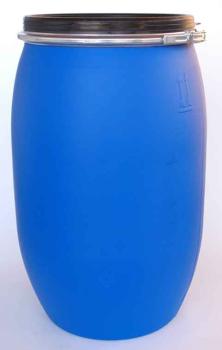 120 Liter SDFass, PE, blau, rund, 4,0kg (ab 22,05/Stück inkl. Versand)