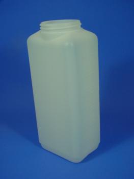 2500 ml Flasche, PE, natur, eckig, 120g (ab 2,29/Stück inkl. Versand)
