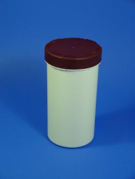 1500ml Runddose, PE, weiß, PackO, UN X2.0, DIN 100