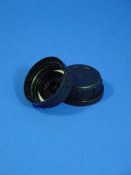 Verschluss Nr.51, PE, schwarz, OV, Bericap (ab 0,15/Stück inkl. Versand)