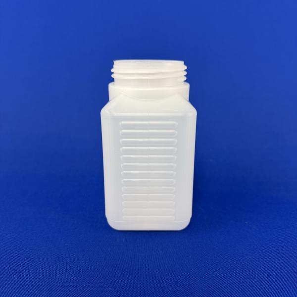 500 ml Flasche E, PE, natur, eckig, 32g (ab 0,61/Stück inkl. Versand)