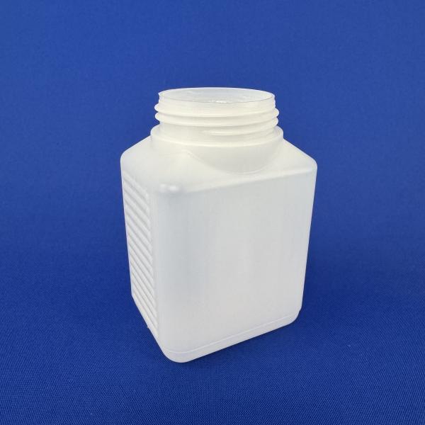 500 ml Flasche E, PE, natur, eckig, 32g (ab 0,61/Stück inkl. Versand)