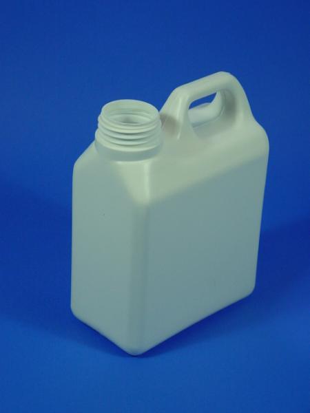 1 Liter Kanister KM, PE, weiß, 65g (ab 1,23/Stück inkl. Versand)