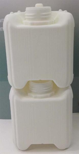 1 Liter Kanister, PE, weiß, 90g (ab 0,67/Stück inkl. Versand)