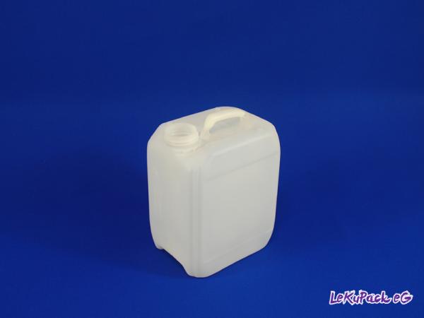 5 Liter Kanister, PE, natur, 180g (ab 1,05/Stück inkl. Versand)