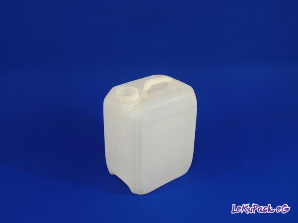 5 Liter Kanister, PE, natur, 220g (ab 1,18/Stück inkl. Versand)