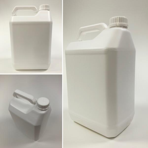 5 Liter Leichtkanister, PE, schneeweiß, 160g (ab 1,31/pro Stück inkl. Versand)