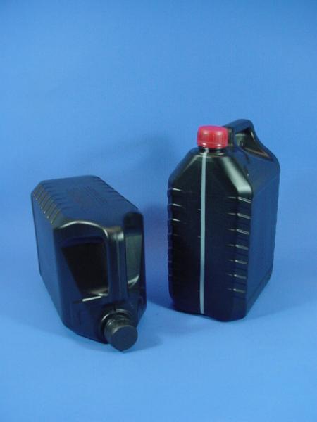 5 Liter Ölkanister, PE, schwarz, 140g (ab 0,94/Stück inkl. Versand)