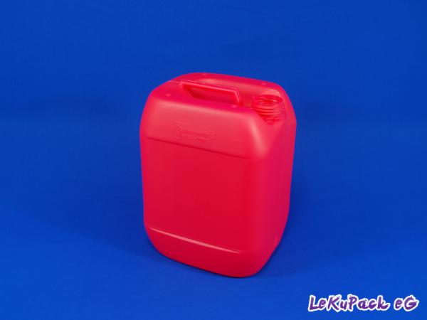 10 Liter Kanister, HDPE, HY rot, 435g, EST