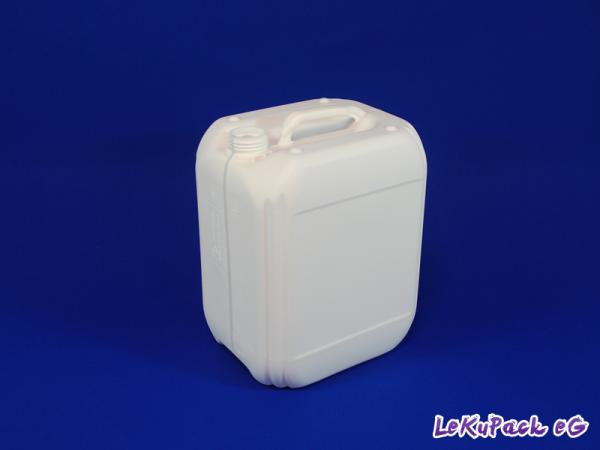 10 Liter Kanister, HDPE, weiß, 430g (ab2,11/Stück inkl. Versand)