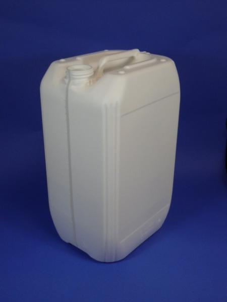 25 Liter Kanister, PE, weiß, 900g (ab 5,09/Stück inkl. Versand)
