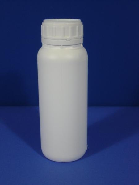 0,5 Liter Flasche, rund, weiß, Flour (ab 0,79 inkl.Versand)