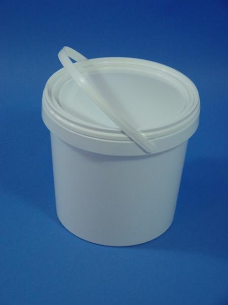 2,5 Liter Eimer, PP, weiß, rund-konisch (ab 0,46/Stück inkl. Versand)