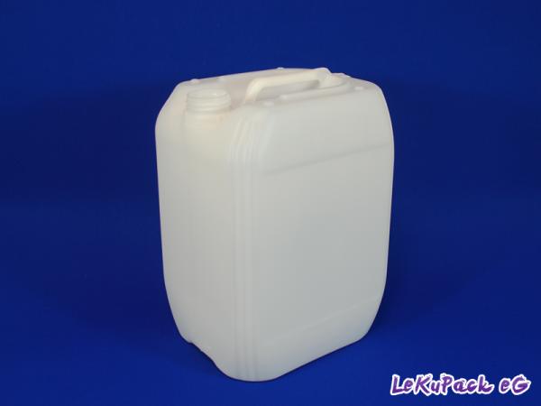 20 Liter Kanister HDPE natur 760g (ab 3,85/Stück inkl. Versand)
