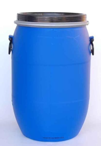 60 Liter SDFass, PE, blau, rund, 3,4kg (ab 23,18/Stück inkl. Versand)