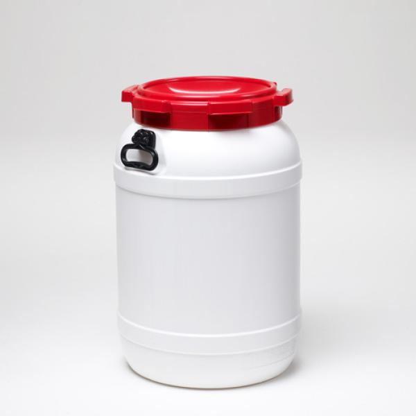 68,5 Liter Schraubdeckelfass, PE, weiß (ab 52€/Stück inkl. Versand)