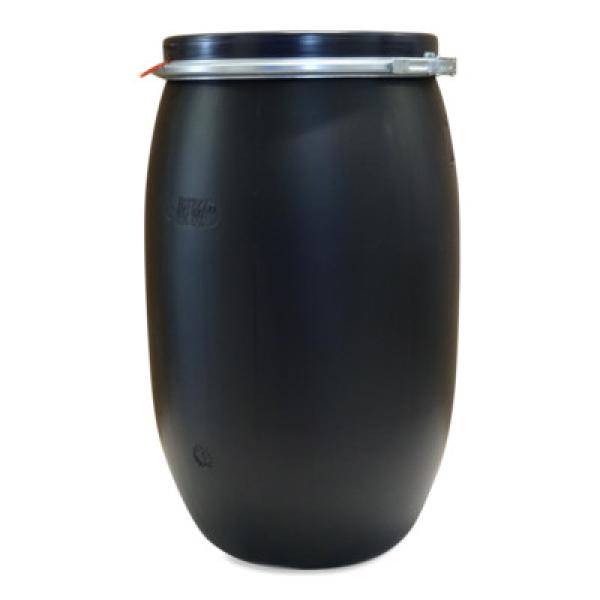 120 Ltr SDF, Regranulat-HDPE, schwarz, rund, SIEPE (ab 26/Stück inkl. Versand)