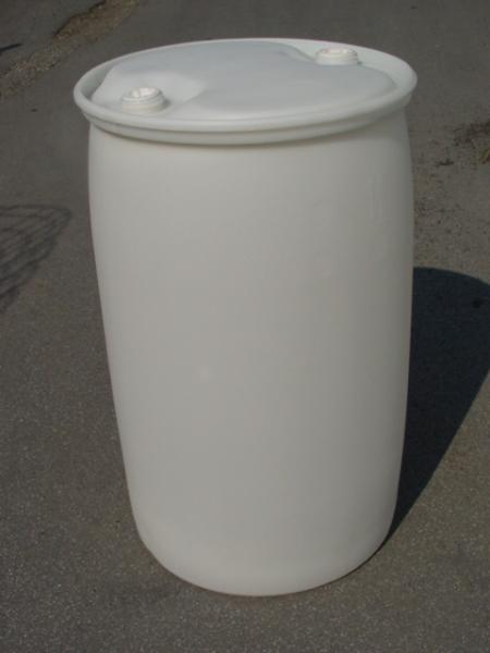 220 Liter Spundfass, PE, natur, rund, (ab 41,06/Stück inkl. Versand)