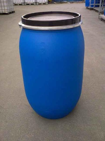 220 Liter SDFass, PE, blau, rund, 7,5kg (ab 42,38/Stück inkl. Versand)