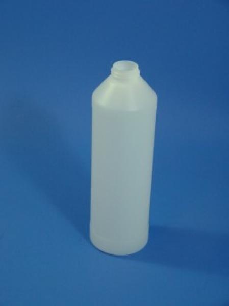 500 ml Flasche D, PE, natur, rund, 38g (ab 0,32/Stück inkl. Versand)