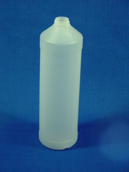 1000ml Flasche, PE, natur, rund, 45g, Typ E (ab 0,30/Stück inkl. Versand)