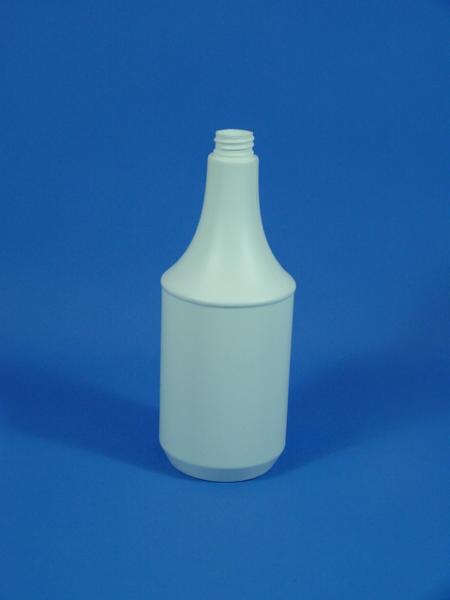 1000ml Sprühflasche C, PE, weiß, rund (ab 0,60/Stück inkl. Versand)