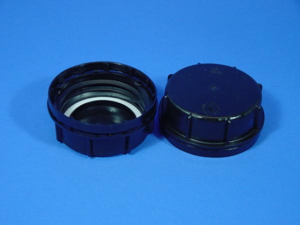 Verschluss Nr.51, PE, schwarz, OV, Bergi (ab 0,15/Stück inkl. Versand)