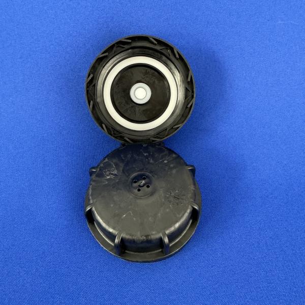 Verschluss Nr.61 Vent, PE, schwarz, OV-A (ab 0,54/Stück inkl. Versand)