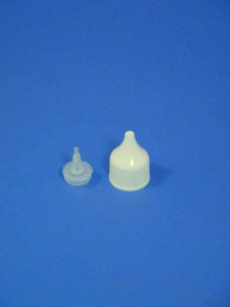 Verschluss DIN 18, HDPE, weiß (ab 0,06/Stück inkl. Versand)