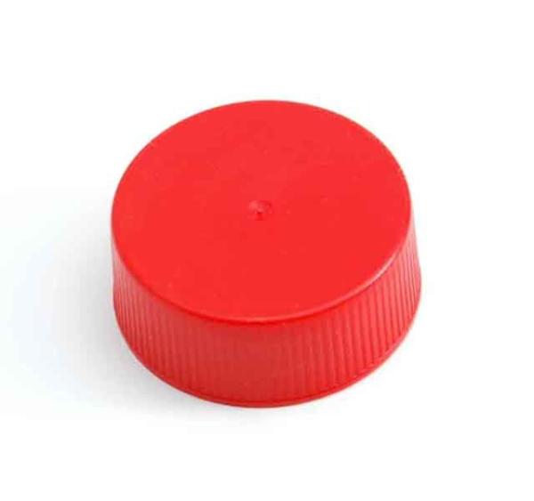 Verschluss DIN 40, PP, rot, 6g (ab 0,18/Stück inkl. Versand)