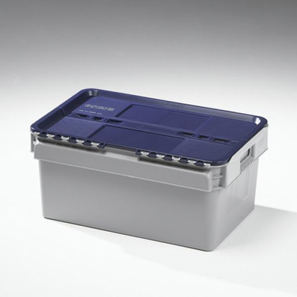 45 Liter Kiste UN, Deckel blau