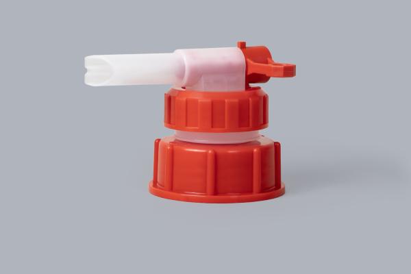 Dosierhahn Nr.50, natur/rot (ab 1,13/Stück inkl. Versand)