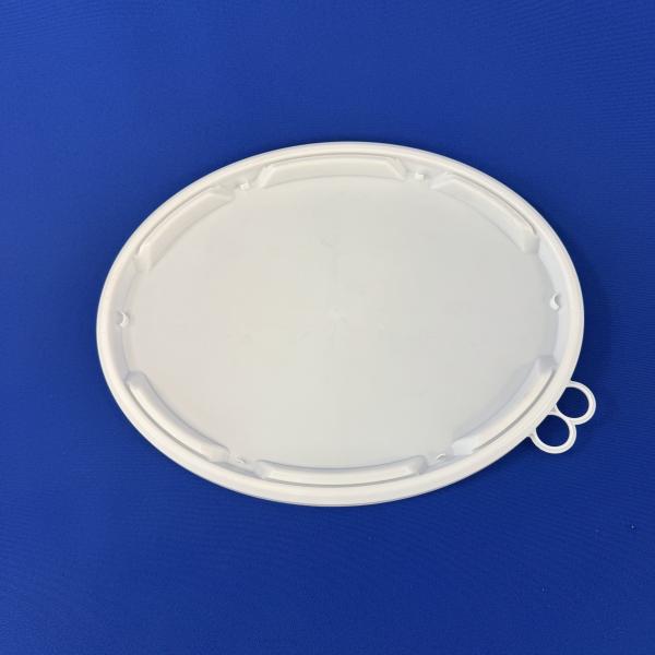 18/15 Liter Eimerdeckel, PP, weiß, oval, Groku (ab 0,94/Stück inkl. Versand)